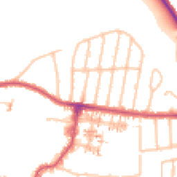 Daytime road noise heatmap for UB6 7HP
