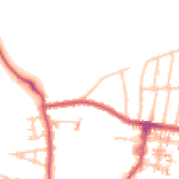 Daytime road noise heatmap for UB6 7HY