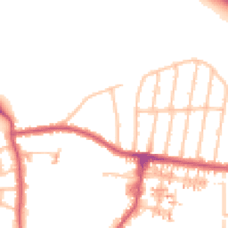 Daytime road noise heatmap for UB6 7JA