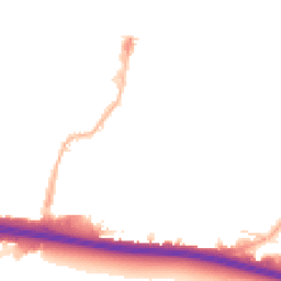 Night-time road noise heatmap for UB6 7JD