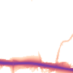 Night-time road noise heatmap for UB6 7NS