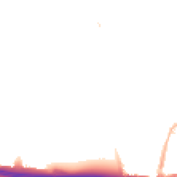 Night-time road noise heatmap for UB6 7PE