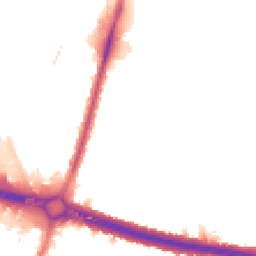 Night-time road noise heatmap for UB6 8BD