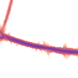 Night-time road noise heatmap for UB6 8BJ