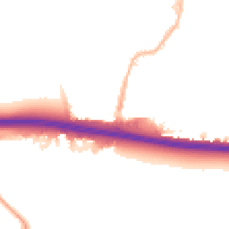 Night-time road noise heatmap for UB6 8DB