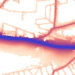Daytime road noise heatmap for UB6 8DH