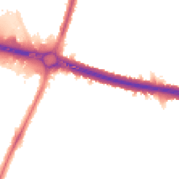 Night-time road noise heatmap for UB6 8HE