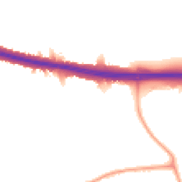 Night-time road noise heatmap for UB6 8HL