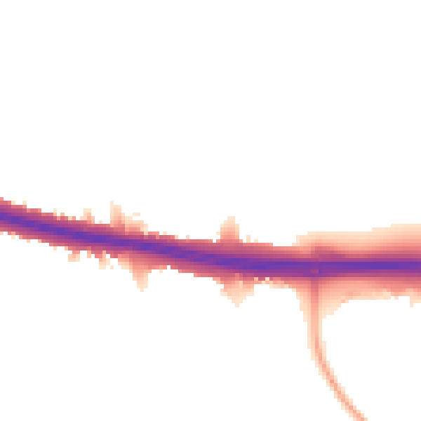 Night-time road noise heatmap for UB6 8HX