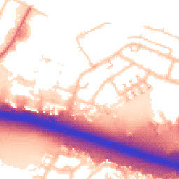 Daytime road noise heatmap for UB6 8LP