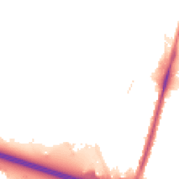 Night-time road noise heatmap for UB6 8NY
