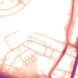 Daytime road noise heatmap for UB6 8PH