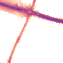 Night-time road noise heatmap for UB6 8RJ