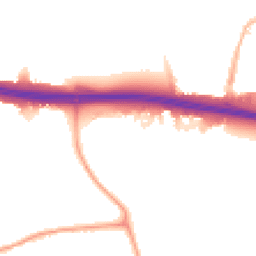 Night-time road noise heatmap for UB6 8TZ