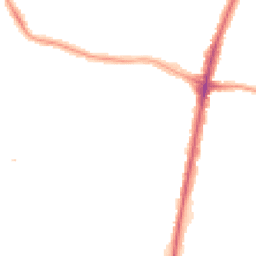 Night-time road noise heatmap for UB6 9ES