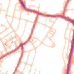 Daytime road noise heatmap for UB6 9HX