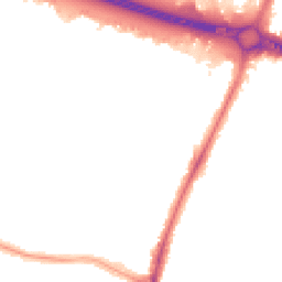 Night-time road noise heatmap for UB6 9LJ