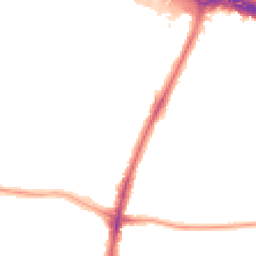 Night-time road noise heatmap for UB6 9LS