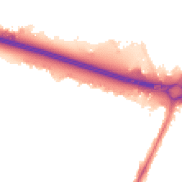 Night-time road noise heatmap for UB6 9NU
