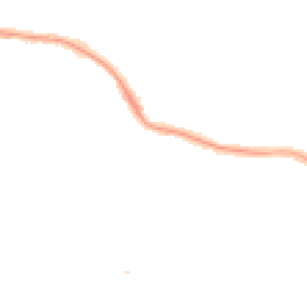 Night-time road noise heatmap for UB6 9QS