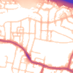 Daytime road noise heatmap for UB6 9RF