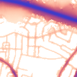 Daytime road noise heatmap for UB6 9TH