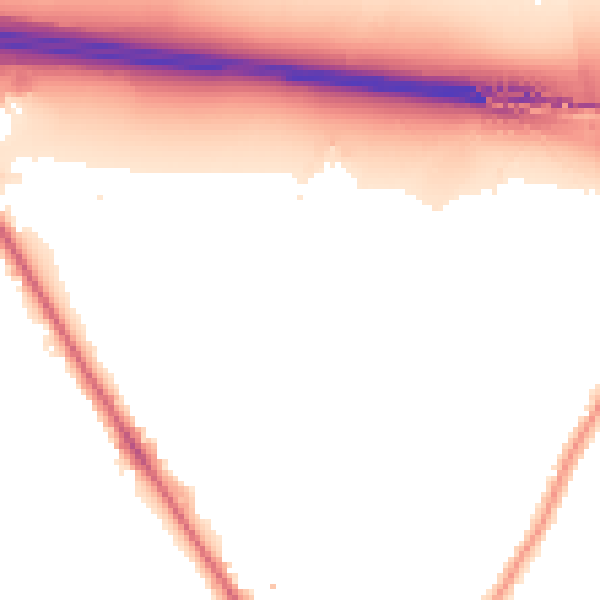 Night-time road noise heatmap for UB9 4AR