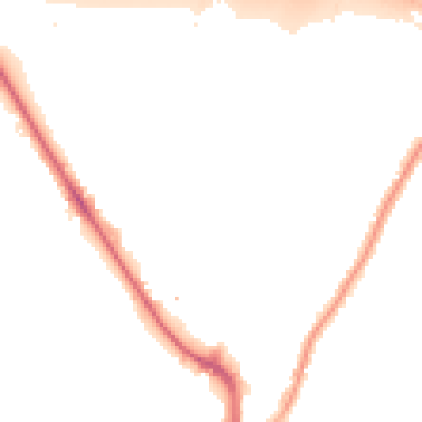 Night-time road noise heatmap for UB9 4AW