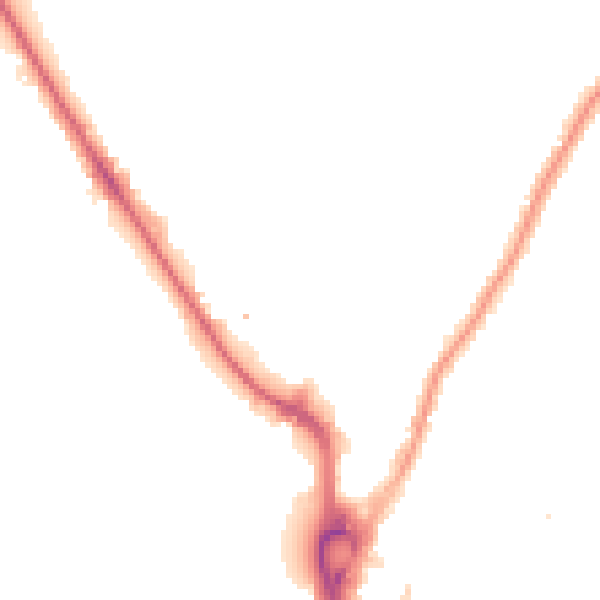 Night-time road noise heatmap for UB9 4BT