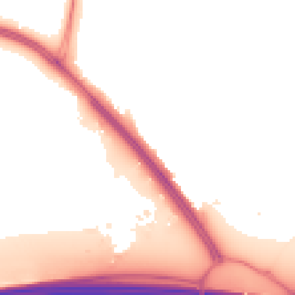 Night-time road noise heatmap for UB9 4ED