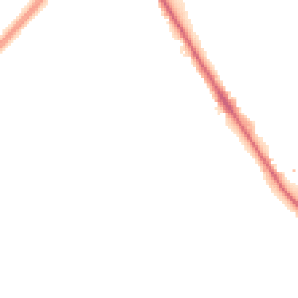 Night-time road noise heatmap for UB9 4EH