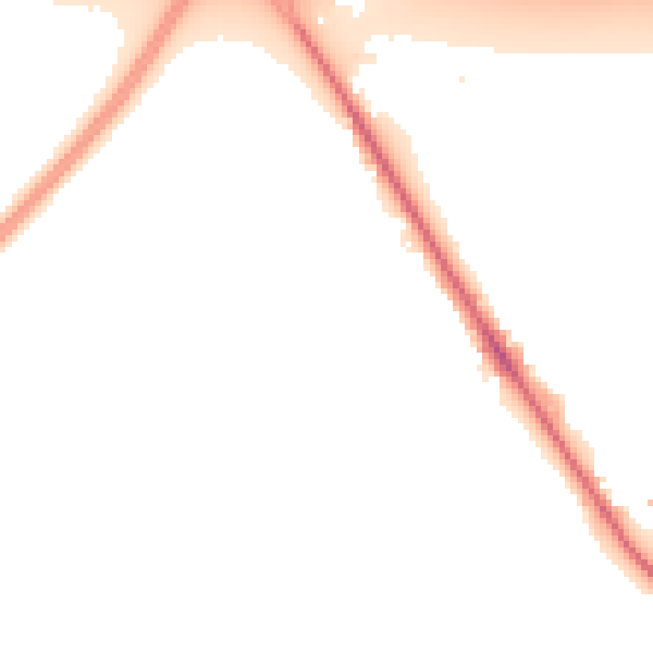 Night-time road noise heatmap for UB9 4EL