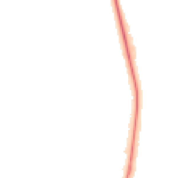 Night-time road noise heatmap for UB9 5GD