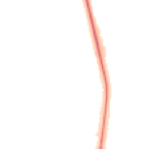 Night-time road noise heatmap for UB9 5GF