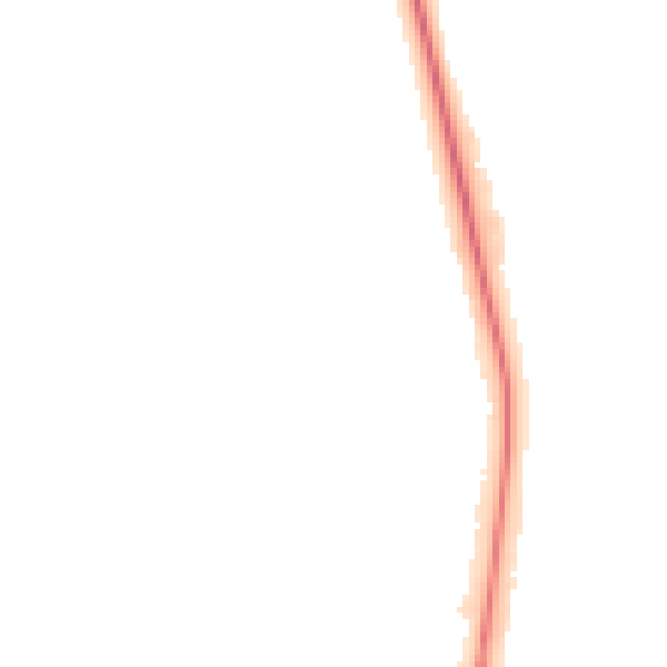Night-time road noise heatmap for UB9 5GH