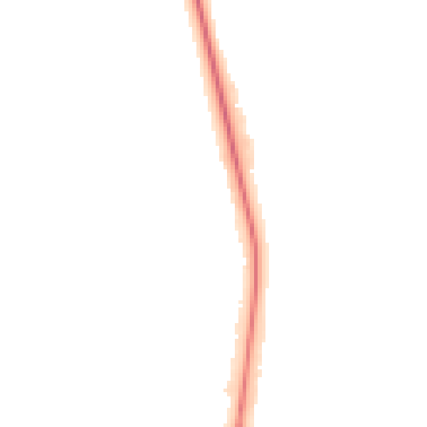 Night-time road noise heatmap for UB9 5NP
