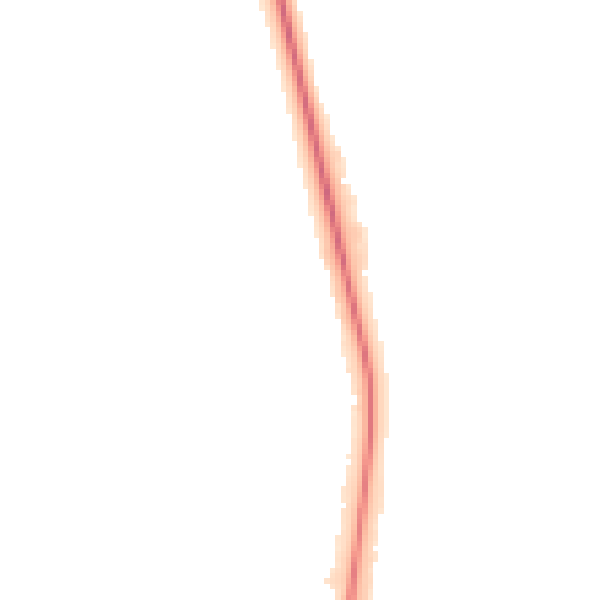 Night-time road noise heatmap for UB9 5NT