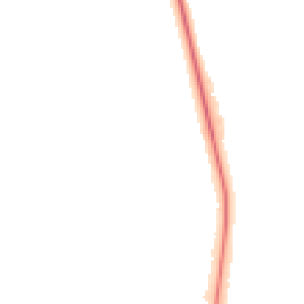 Night-time road noise heatmap for UB9 5PH