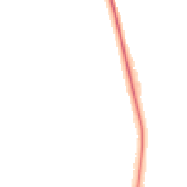 Night-time road noise heatmap for UB9 5PJ
