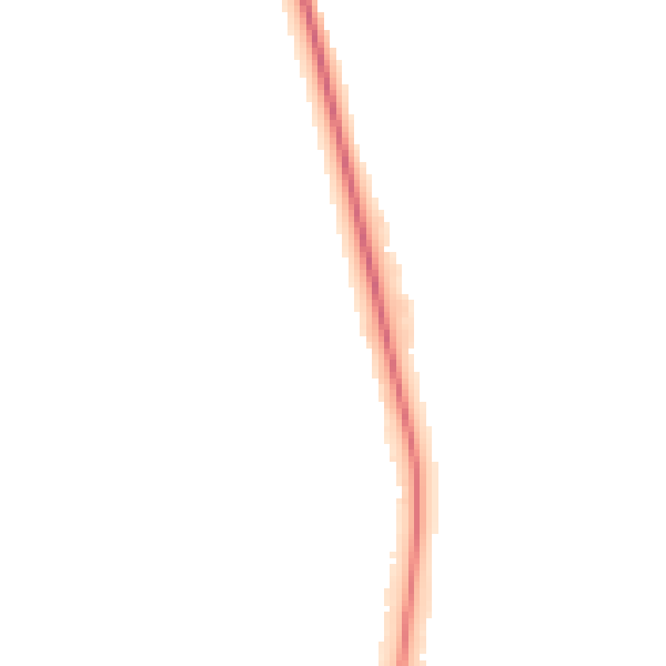 Night-time road noise heatmap for UB9 5PP