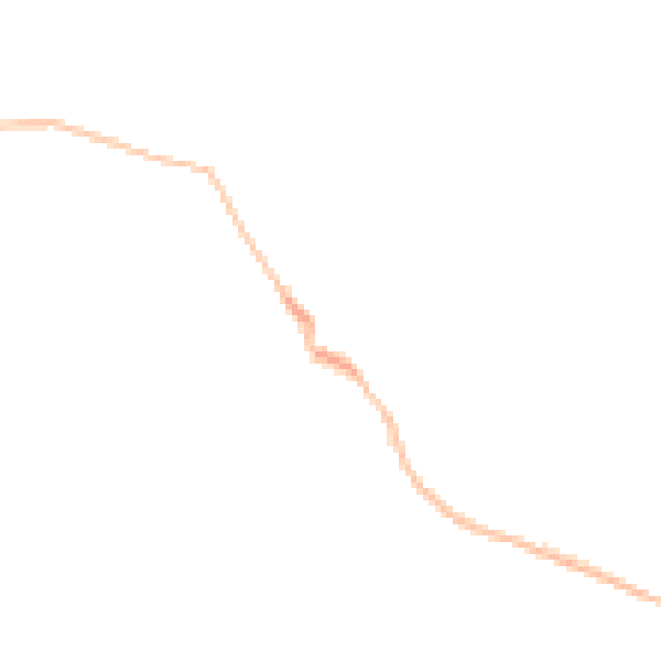 Night-time road noise heatmap for UB9 6FH