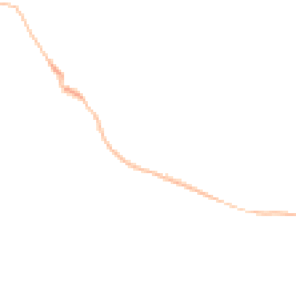 Night-time road noise heatmap for UB9 6HF