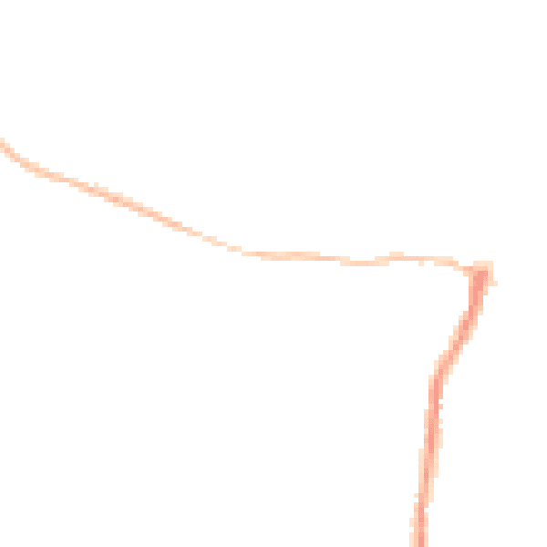 Night-time road noise heatmap for UB9 6HH