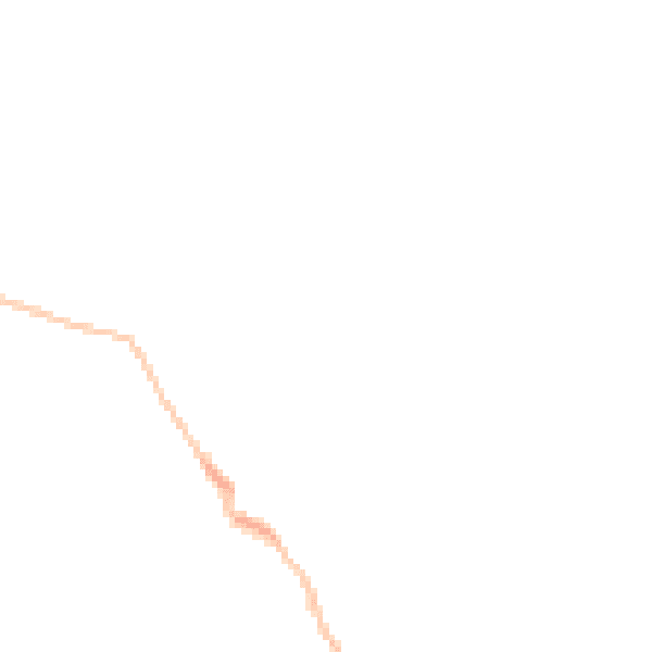 Night-time road noise heatmap for UB9 6HT