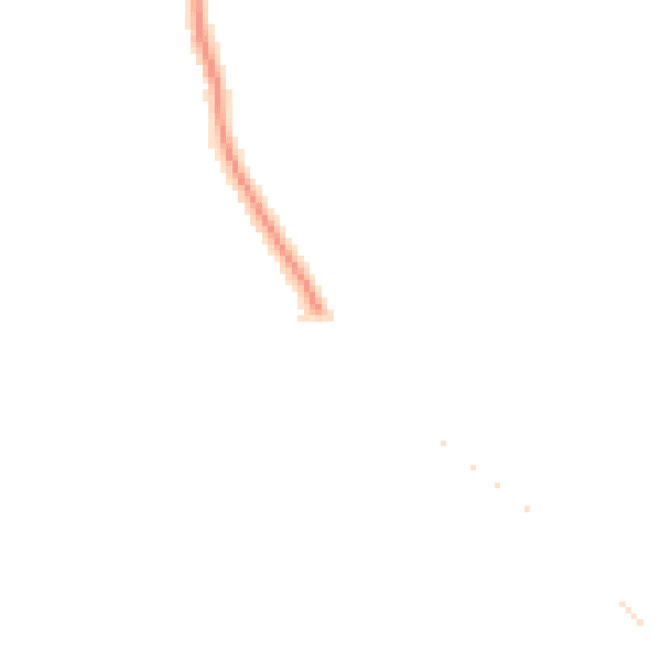 Night-time road noise heatmap for UB9 6JR