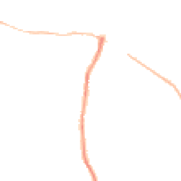 Night-time road noise heatmap for UB9 6RB