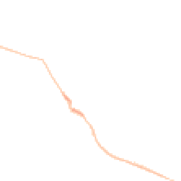 Night-time road noise heatmap for UB9 6RJ