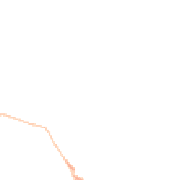 Night-time road noise heatmap for UB9 6TB