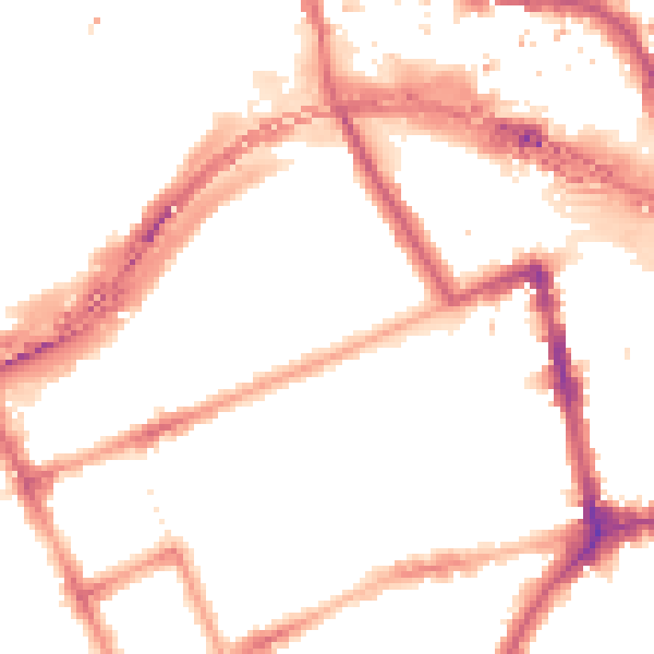 Night-time road noise heatmap for W11 1DA