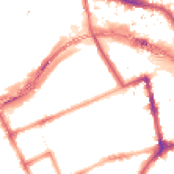 Night-time road noise heatmap for W11 1DB